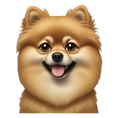 Sable Pomeranian sticker