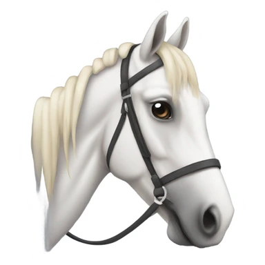 Half hors sticker