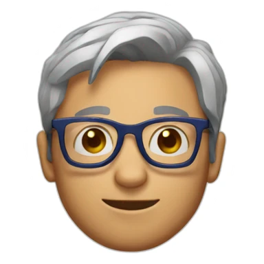 Spider-Man with glasses sticker