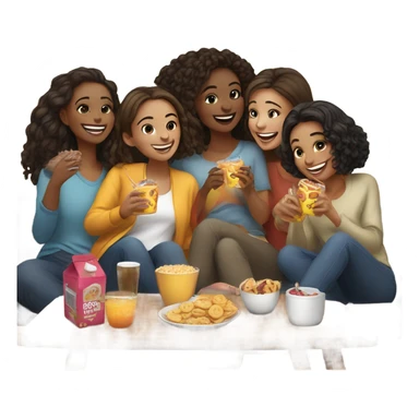 Girls night sticker