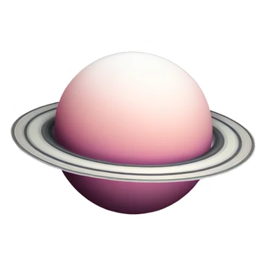 lightpink saturn sticker
