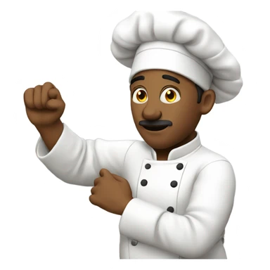 Chef kissing his hand sticker