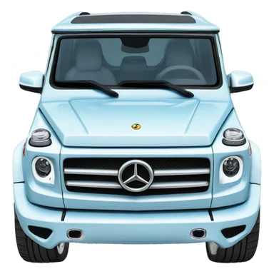 Baby Blue G Wagon AMG sticker