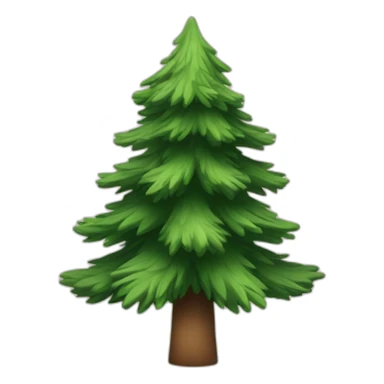 pine trees sticker