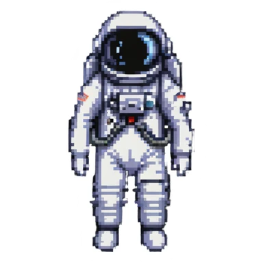 astronaut sticker