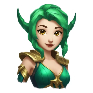 Cassiopeia from league of legends sticker
