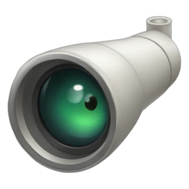 cartoon spyglass sticker