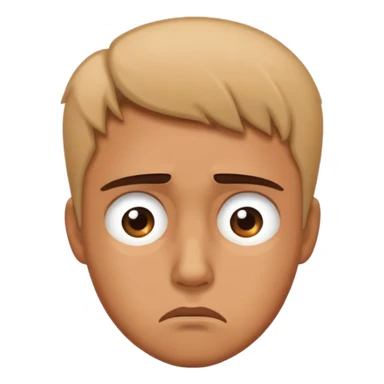 Tired and annoyed sticker