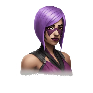 Sad Mileena Mortal Kombat X sticker