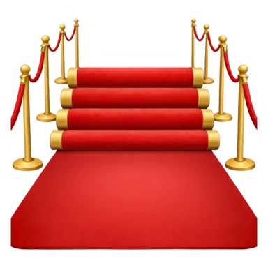 Red carpet sticker