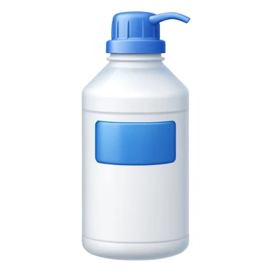 bleach bottle sticker