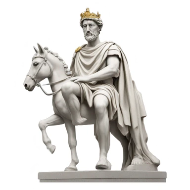 statue of Marcus Aurelius sticker