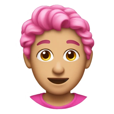 Crea un moño rosado  sticker