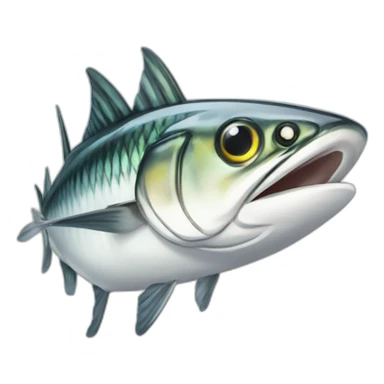 Mackerel sticker