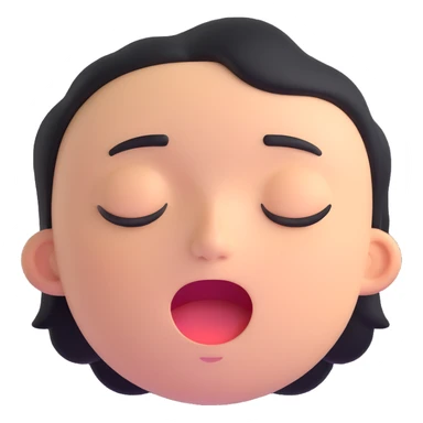 laughing face, bright and cheerful sticker