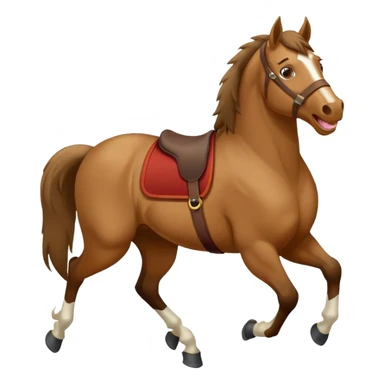Horse neighing  sticker