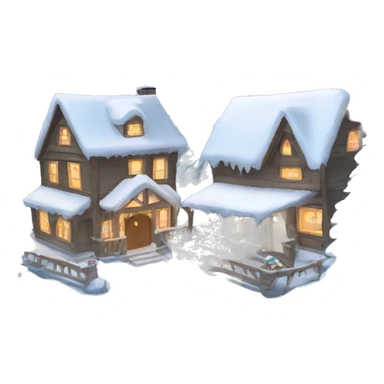 Winter wonderland sticker