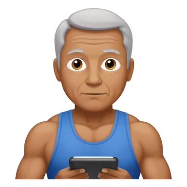 gym daddy older and write there on top sticker