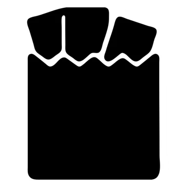 Change the gum to flat strips inside the packet, minimal flat icon style, keep the same look and transparent background. sticker