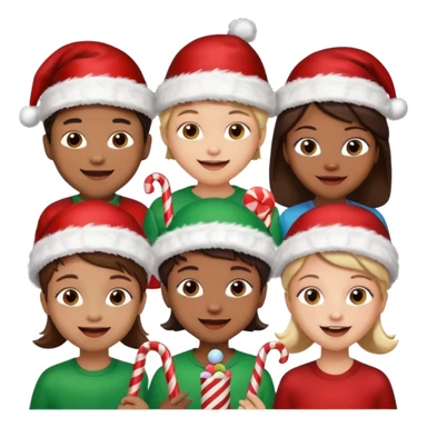 Marry Cristmas Candy children sticker