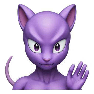 pokemon mewtwo pokemon sticker