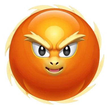 4 star dragon ball from dragon ball z sticker