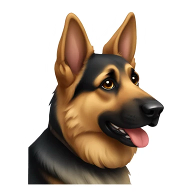 German shepherd  sticker