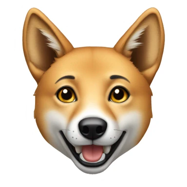 female dingo  sticker