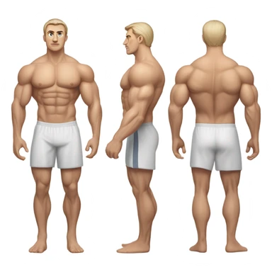 slavic gym man fit sticker