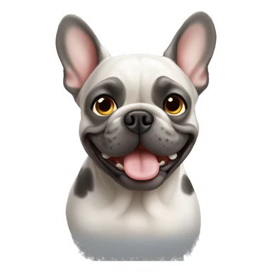 Merle french bulldog  sticker