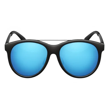a pair of sunglasses sticker