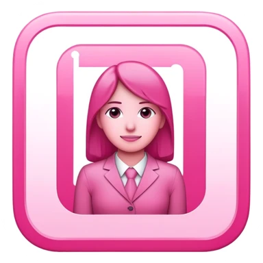 Pink Linkedin post, make sure tu use Linkedin logo sticker