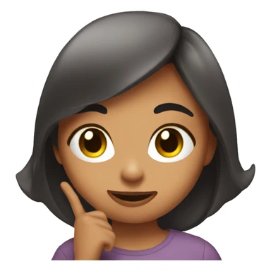 Girl doing Tik tok  sticker