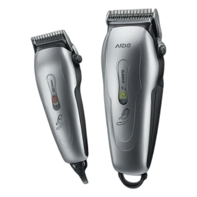 hair clipper andis sticker