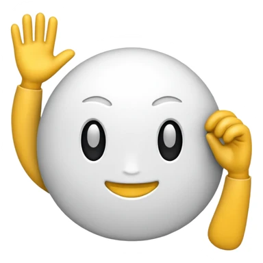 Белый Бумбокс с неоновыми колонками sticker