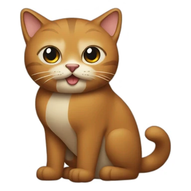 The founding giant is shaped like a cat  sticker