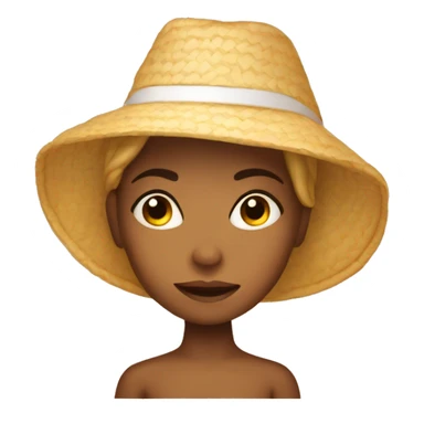 Girl in sunbed  sticker