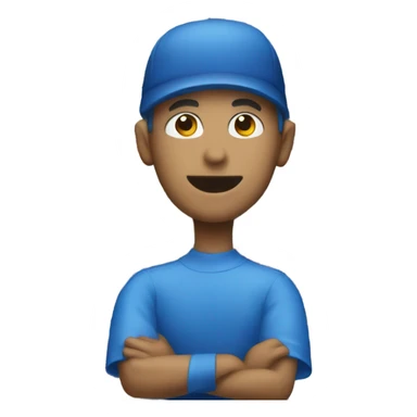 Blue and red supermarket sticker