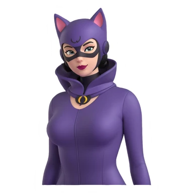 Catwoman from DC comics sticker