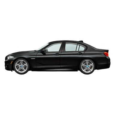 Black bmw f10 sticker