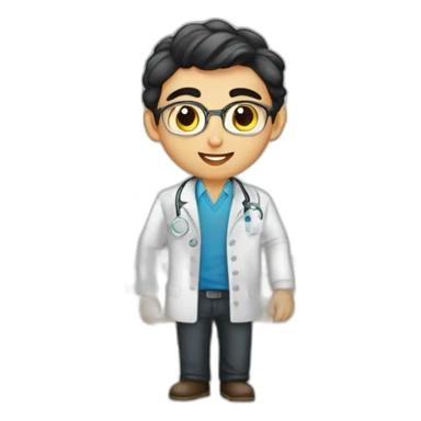 Siamak Badie pharmacist iranian young sticker