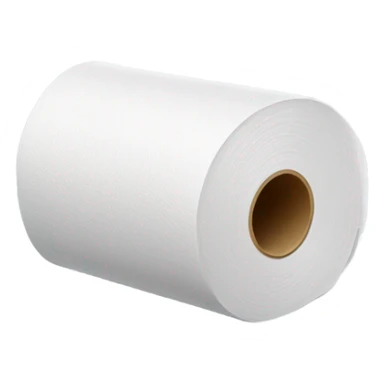 Toilet paper  sticker