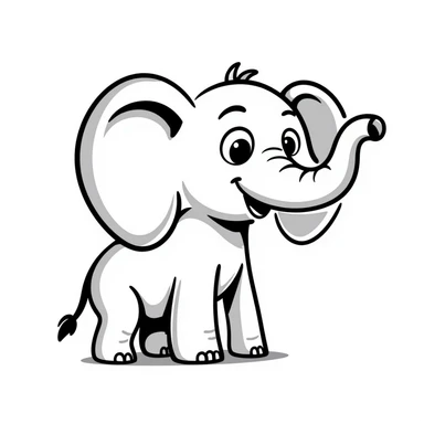 Elephant sticker