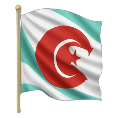 Drapeau de la Turquie  sticker