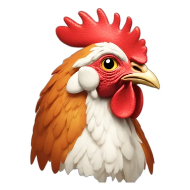Coq sticker