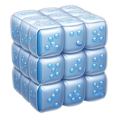 Bubble wrap polythene sticker