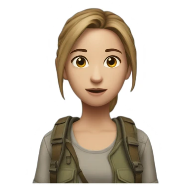 ellie-the-last-of-us Download emoji sticker