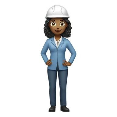 engineering woman sticker