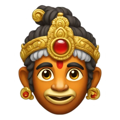 Lord Hanuman sticker