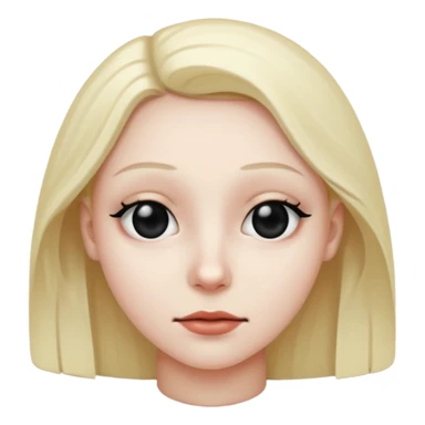 eyes are purely black sticker